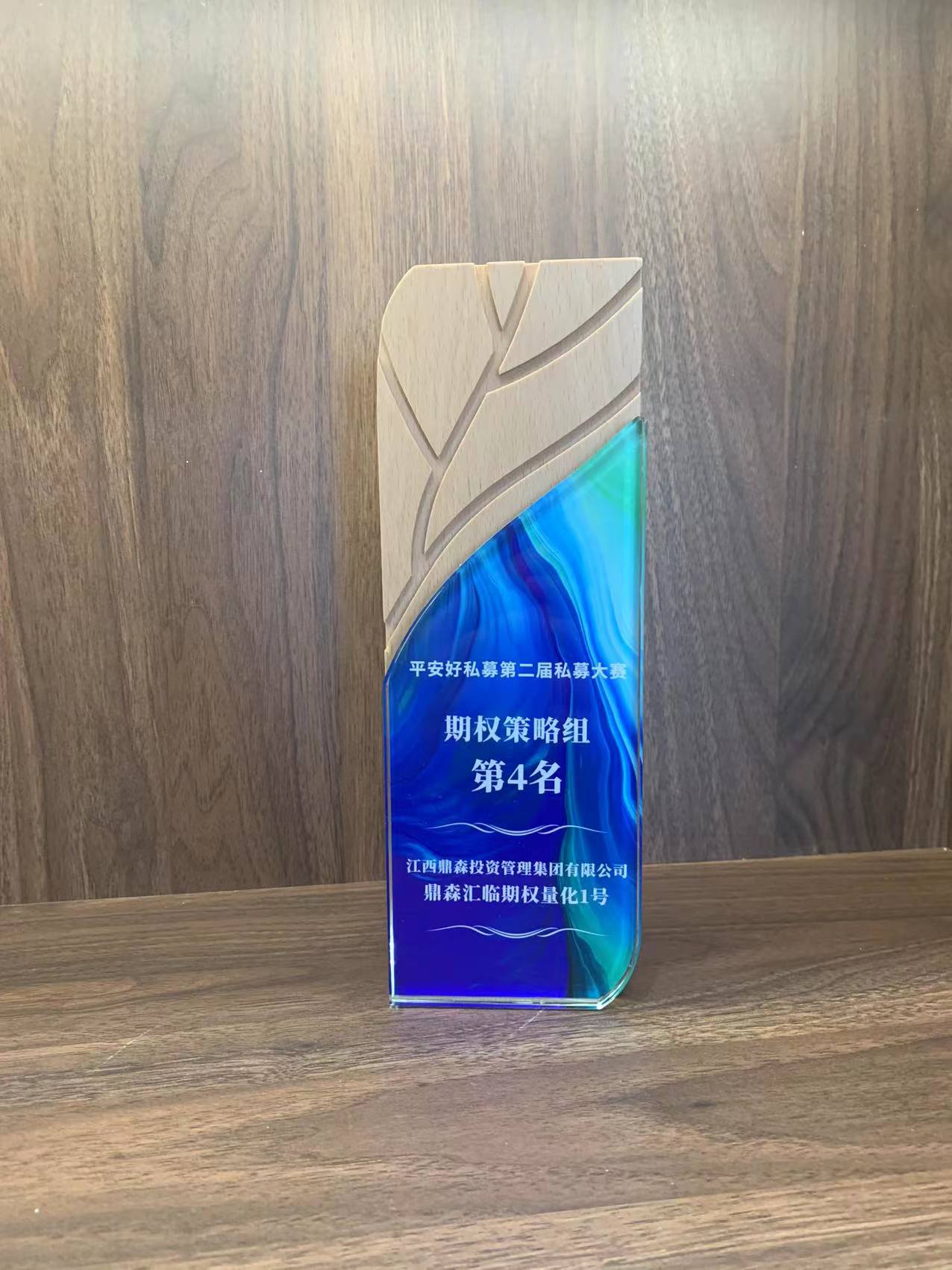 平安好私募第二届私募大赛期权组第4名